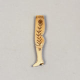 Antique Scrimshaw Leg Charm