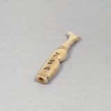 Antique Scrimshaw Leg Charm