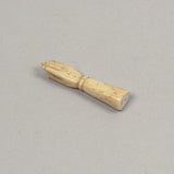 Antique Scrimshaw Hand & Heart Charm