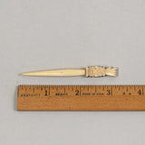 Antique Scrimshaw Fist Bodkin