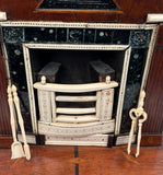 Antique Scrimshaw Hearth Watch Hutch