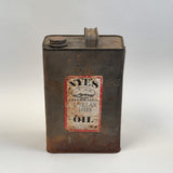 Antique Nye's Sperm Oil Can