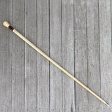 Antique Scrimshaw Whalebone Walking Stick