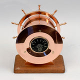Antique Ship's Wheel Stormoguide Barometer
