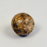 19th C. Globe Shaped Travelling Inkwell