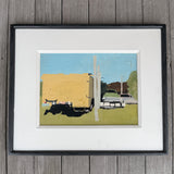 Nantucket Airport Truck Painting by John Austin