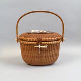 Vintage Nantucket Basket Purse by Stephen Gibbs