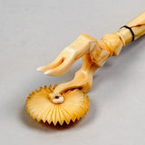Antique Scrimshaw Pie Crimper