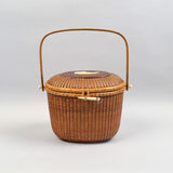 Vintage Nantucket Basket Purse by Sherwin P. Boyer