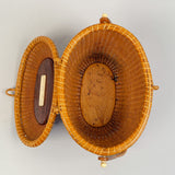 Vintage Nantucket Basket Purse by Sherwin P. Boyer