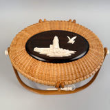 Vintage Nantucket Basket Purse by Susan Chase Ottison 1991