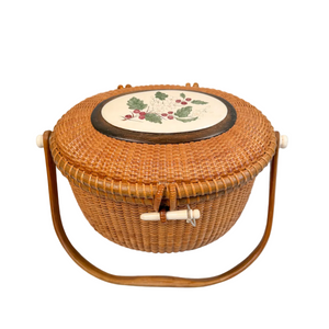 Vintage Nantucket Basket Purse by Susan Chase 1976