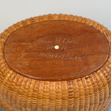 Vintage Nantucket Basket Purse by Susan Chase 1976