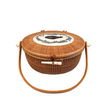 Vintage Nantucket "Cocktail" Basket Purse by Alan Reed 1986