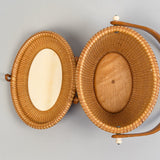 Vintage Nantucket "Cocktail" Basket Purse by Alan Reed 1986