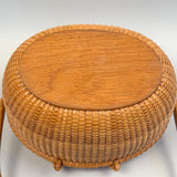 Vintage William Sayle Nantucket Basket Purse 1974