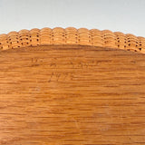 Vintage William Sayle Nantucket Basket Purse 1974