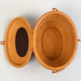 Vintage William Sayle Nantucket Basket Purse 1974