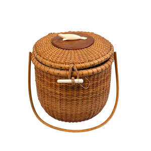 Vintage Nantucket Basket Purse by John Kittila 1969