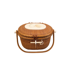 Vintage Nantucket "Cocktail" Basket Purse by Stanley Roop 1972