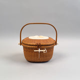 Vintage Nantucket "Cocktail" Basket Purse by Stanley Roop 1972