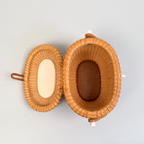 Vintage Nantucket "Cocktail" Basket Purse by Stanley Roop 1972