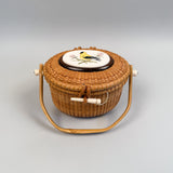 Vintage Nantucket "Cocktail" Basket Purse by Paul Whitten 1974