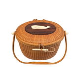 Vintage Nantucket Basket Purse by José Formoso Reyes 1969
