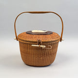 Vintage Nantucket Basket Purse by José Formoso Reyes 1969