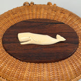 Vintage Nantucket Basket Purse by José Formoso Reyes 1969