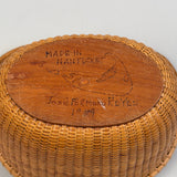 Vintage Nantucket Basket Purse by José Formoso Reyes 1969