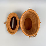 Vintage Nantucket Basket Purse by José Formoso Reyes 1969