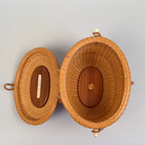 Vintage Michael Kane Nantucket Basket Purse 1974