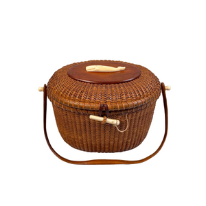 Vintage Nantucket Basket Purse by José Formoso Reyes