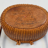 Vintage Nantucket Basket Purse by José Formoso Reyes