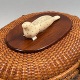Vintage Whalers Craft Nantucket Basket Purse 1966