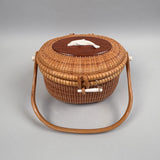 Vintage Nantucket Basket Purse by Terry Sylvia 1991