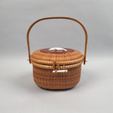 Vintage Nantucket Basket Purse by Terry Sylvia 1991