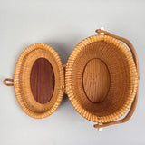 Vintage Nantucket Basket Purse by Terry Sylvia 1991