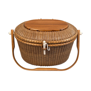 Vintage Nantucket Basket Purse by John Kittila III