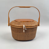 Vintage Nantucket Basket Purse by John Kittila III