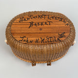 Vintage Nantucket Basket Purse by John Kittila III