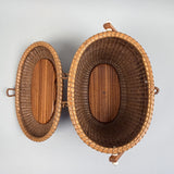 Vintage Nantucket Basket Purse by John Kittila III
