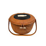 Vintage Nantucket Basket Purse by José Formoso Reyes