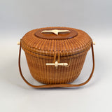 Vintage Nantucket Basket Purse by José Formoso Reyes 1967