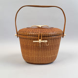Vintage Nantucket Basket Purse by José Formoso Reyes 1967
