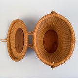 Vintage Nantucket Basket Purse by José Formoso Reyes 1967