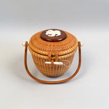 Vintage Nantucket Basket Purse by Manny F Dias