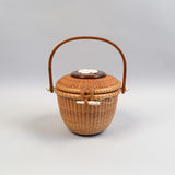 Vintage Nantucket Basket Purse by Manny F Dias
