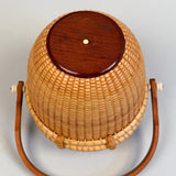 Vintage Nantucket Basket Purse by Manny F Dias